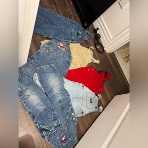Assorted Denim and Corduroy Overalls 18-24